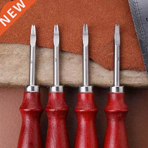 1pc 0.8/1.0/1.2/1.5mm Leather Edge Beveler Skiving Beveling