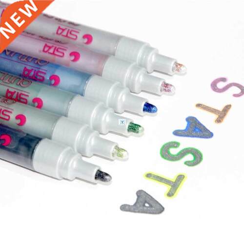 Double Line Pen Metallic Color Magic Outline Marker Pen DIY