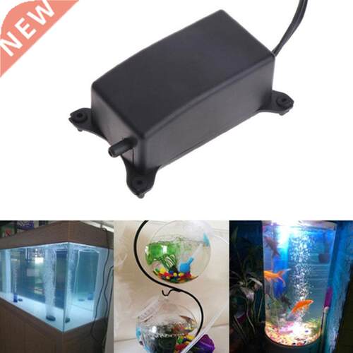 2W Silent Aquarium Air Pump Fish Tank Oxygen Pump Noiseless