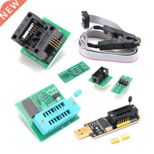 C-H-3-4-1-A USB Programmer Kit with SOP8 Clip EEPROM Burner