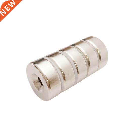 5PCS Super Strong Round Magnet Magnetic Ring With Countersu