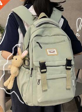 2021 New Waterproof Nylon Women Backpack Korean Japanese Fas