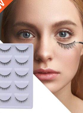 5Pairs/Box False Eyelaes Natural Comfortable Fiber ort