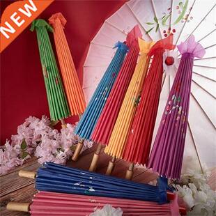 82/84cm Silk Cloth Women Umbrella Japanese Cherry Blossoms