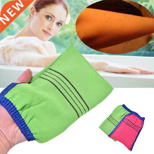 Korea Tape Back Brush Scrub Gloves Exfoliating Body Towel M