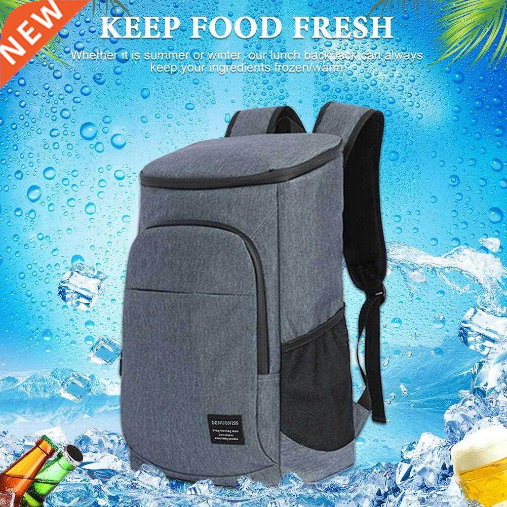 Large Capacty Cool Warm nsulated Lunch Bag Leakproof - 实物图