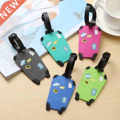 Ceative boading ass Suitcase Catoon Luggage Tags design