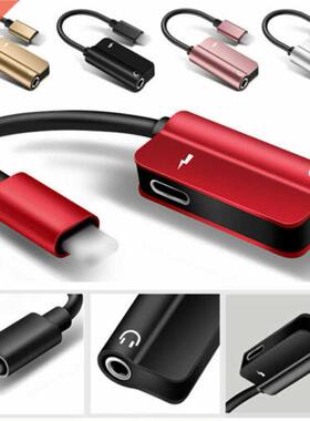 Lightning to 3.5mm 2-in-1 Headphone Audio Adapter for iPhone