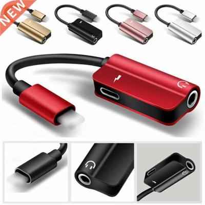 Lightning to 3.5mm 2-in-1 Headphone Audio Adapter for iPhone