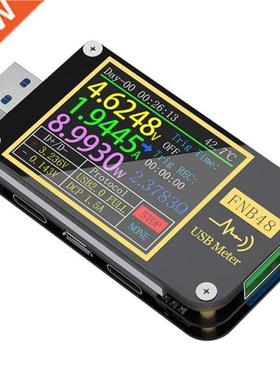 FNB48 PD trgger Voltmeter ammeter Current and Voltmeter USB