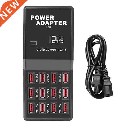 12 Port USB Phone Charger Fast Charging Desktop Charging Sta