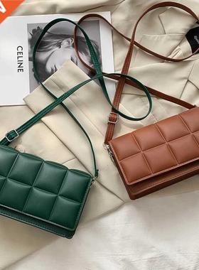 2022 Solid Color Fashion Shoulder Handbags Female Travel Cro