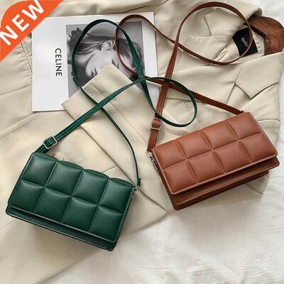 2022 Solid Color Fashion Shoulder Handbags Female Travel Cro
