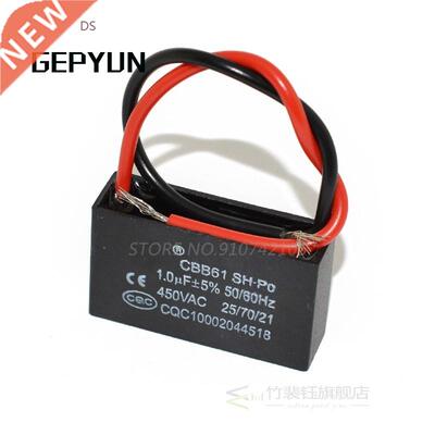 1pcs 450V CBB Motor Run Capacitor CBB61 2UF starting capacit