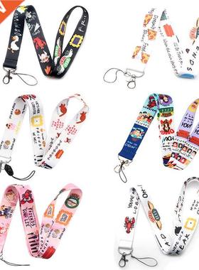 1pc Friends TV Lanyard Neck Strap For Key ID Card Cellphone