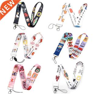 1pc Friends TV Lanyard Neck Strap For Key ID Card Cellphone