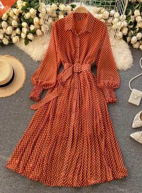 Spring And Summer French Vintage Maxi Dress 2021 Sundress La