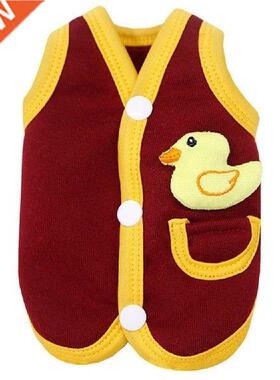 Comfortable Pet Vest Fleece Skin-friendly Fabric Keep Warm