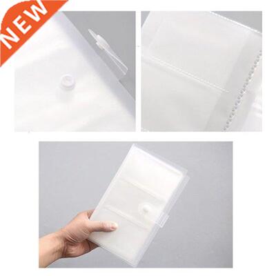 1 Pc 240 Slots Transparent PP Cover Business Card Book Large