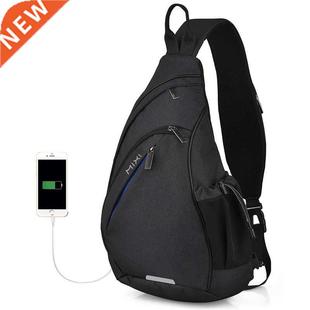 Mixi Men Sling Backpack One Shoulder Bag Boys Student School