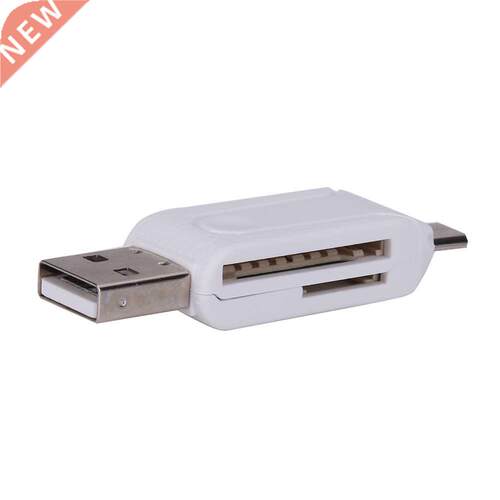 VKTECH 2 in 1 USB OTG Card Reader Universal Micro USB OTG TF