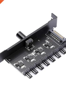 Single knob SATA Version Computer Case Fan Speed Controller