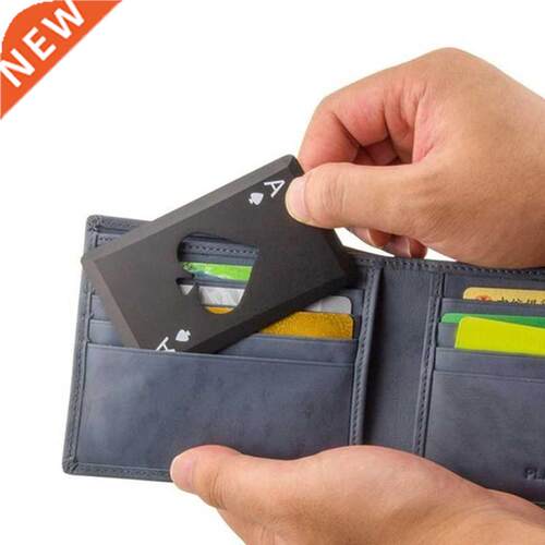 Multitool Poker Multiction Pocket Card Bottle A Credit Be