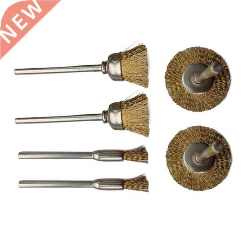 6pcs/Set Wire Brushes Kit Steel Wire Wheel Brushes Set For M