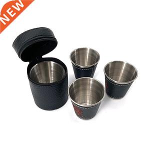 4pcs/lot 0/70ml Outdoor Camping Tableware Travel Cups Set P