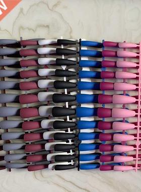 24pcs Fake nails European and American nail piece long
