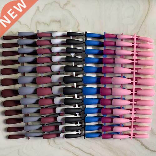24pcs Fake nails European and American nail piece long