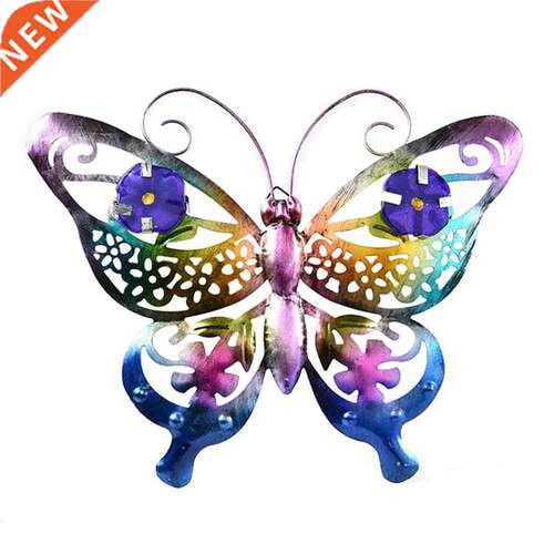 Metal Butterfly Wall Art Home Decor Outdoor Garden Indoor