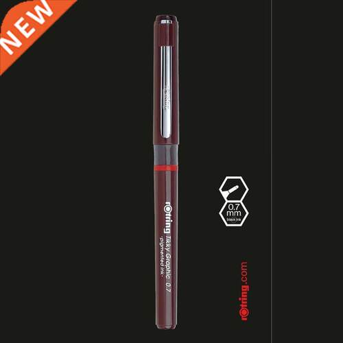 3pcs/lot Germany Rotring Tikky Graphic Pigted Ink Fineliner