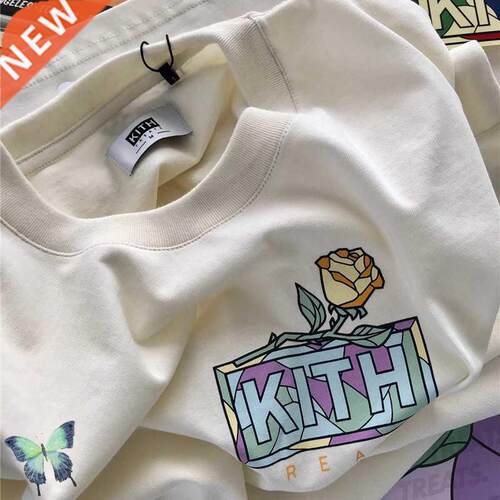 Kith Box Logo T-shit Casual Men Women 1:1 Best Quality Kith