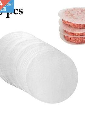 40pcs/set 4.33in Patty Paper Round Multiuse Hamburger Patty