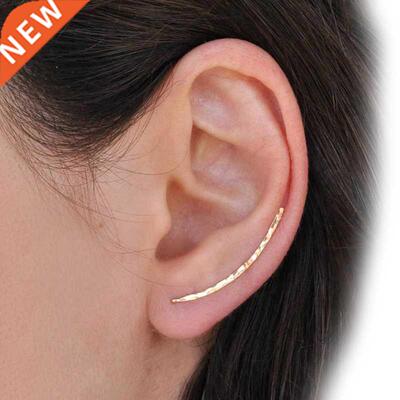 925 Silver Grillz Piercing Earrings Jewelry Ear Cuff Charm H