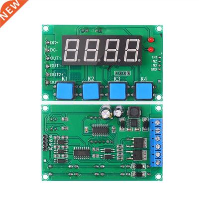 7-27V 2-Channel Time Relay Module Digital Time Cycle Delay S