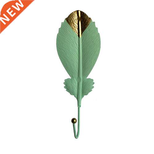 *Nordic Hook Purse Hook Creative Golden Leaf ape Coat Rack