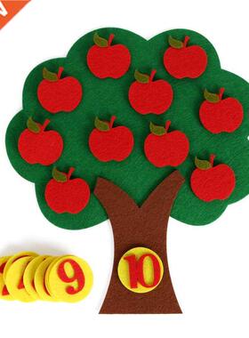 1-10 Montessori Educational Toy Children's Puzzle Handmade D