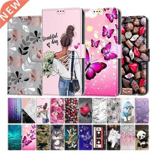 Etui Flip Leather Phone Case For Xiaomi Redmi 8 9 9A 9C 9T 1