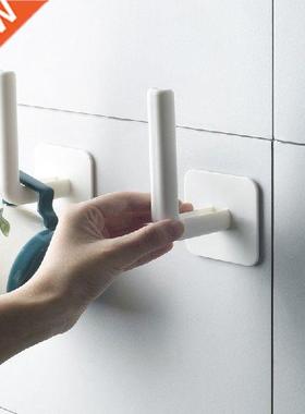 2pcs Kitchen Cling Film Rack Without Punching Wall-Mounted