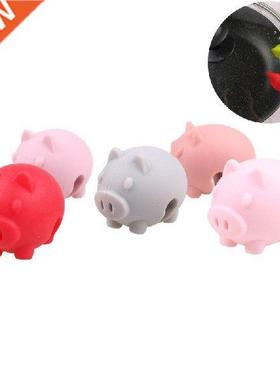 1pc Cute Cartoon Silicone Pot Holder Pot Lid Holder Clips