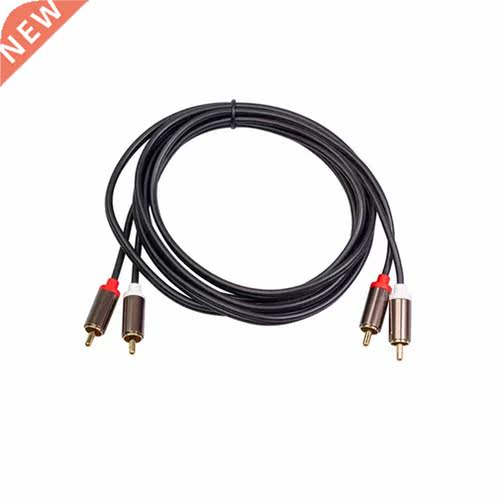 2RCA to 2 RCA Male to Male Audio Cable Gold-Plated RCA Audio