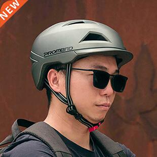 Promend LED Light Bike Helmet City Cycling For Man Women u