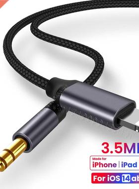 Fo ihone .5mm Jack Aux Cable Ca Seake Headhone Adate