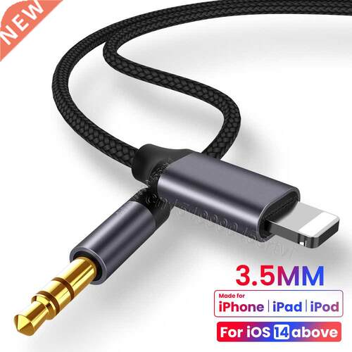 Fo ihone .5mm Jack Aux Cable Ca Seake Headhone Adate