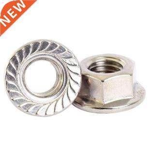 Flanged Nuts To Fit Metric Bolts & Screws M4 30 Pcs