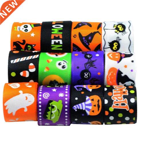 suoja 4meters/lot,1yard/design 25mm Halloween Pattern