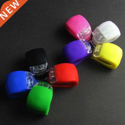 1PC Bike Tail Light LED Bicycle Bike Silicone Waterproof Fro