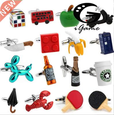 Factory Retail Novelty Cufflinks 29 Designs Option Police bo